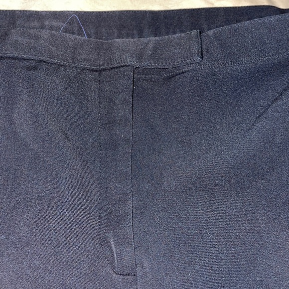 Black fly zipper front pants - Picture 2 of 3